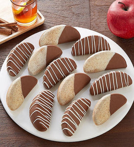 Chocolate covered cinnamon apples